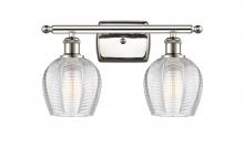 Innovations Lighting 516-2W-PN-G462-6 - Norfolk - 2 Light - 16 inch - Polished Nickel - Bath Vanity Light