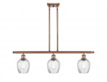 Innovations Lighting 516-3I-AC-G292-LED - Salina - 3 Light - 36 inch - Antique Copper - Cord hung - Island Light