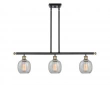 Innovations Lighting 516-3I-BAB-G105-LED - Belfast - 3 Light - 36 inch - Black Antique Brass - Cord hung - Island Light