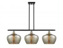 Innovations Lighting 516-3I-BAB-G96-L-LED - Fenton - 3 Light - 38 inch - Black Antique Brass - Cord hung - Island Light