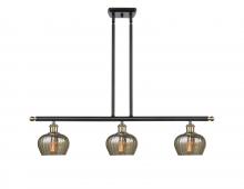 Innovations Lighting 516-3I-BAB-G96-LED - Fenton - 3 Light - 36 inch - Black Antique Brass - Cord hung - Island Light