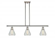 Innovations Lighting 516-3I-PN-G275-LED - Conesus - 3 Light - 36 inch - Polished Nickel - Cord hung - Island Light