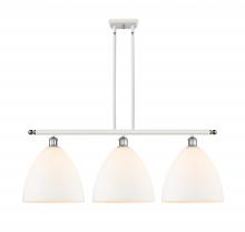 Innovations Lighting 516-3I-WPC-GBD-121-LED - Bristol - 3 Light - 39 inch - White Polished Chrome - Cord hung - Island Light