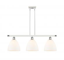 Innovations Lighting 516-3I-WPC-GBD-91-LED - Bristol - 3 Light - 36 inch - White Polished Chrome - Cord hung - Island Light