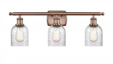 Innovations Lighting 516-3W-AC-G259-LED - Caledonia - 3 Light - 25 inch - Antique Copper - Bath Vanity Light