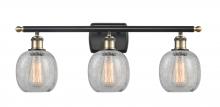 Innovations Lighting 516-3W-BAB-G105-LED - Belfast - 3 Light - 26 inch - Black Antique Brass - Bath Vanity Light