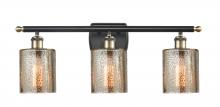 Innovations Lighting 516-3W-BAB-G116-LED - Cobbleskill - 3 Light - 25 inch - Black Antique Brass - Bath Vanity Light