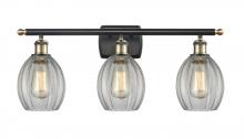 Innovations Lighting 516-3W-BAB-G82-LED - Eaton - 3 Light - 26 inch - Black Antique Brass - Bath Vanity Light