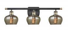 Innovations Lighting 516-3W-BAB-G96-LED - Fenton - 3 Light - 27 inch - Black Antique Brass - Bath Vanity Light