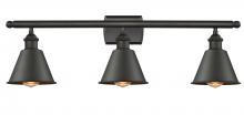 Innovations Lighting 516-3W-OB-M8-LED - Smithfield - 3 Light - 27 inch - Oil Rubbed Bronze - Bath Vanity Light