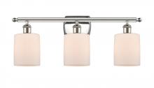 Innovations Lighting 516-3W-PN-G111-LED - Cobbleskill - 3 Light - 25 inch - Polished Nickel - Bath Vanity Light