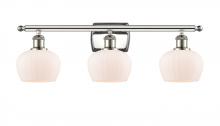 Innovations Lighting 516-3W-PN-G91-LED - Fenton - 3 Light - 27 inch - Polished Nickel - Bath Vanity Light