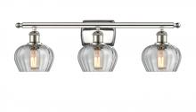 Innovations Lighting 516-3W-PN-G92-LED - Fenton - 3 Light - 27 inch - Polished Nickel - Bath Vanity Light