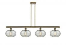 Innovations Lighting 516-4I-AB-G249-LED - Gorham - 4 Light - 48 inch - Antique Brass - Cord hung - Island Light