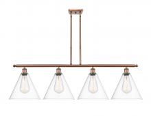 Innovations Lighting 516-4I-AC-GBC-122-LED - Berkshire - 4 Light - 50 inch - Antique Copper - Cord hung - Island Light