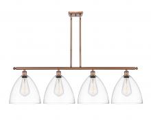 Innovations Lighting 516-4I-AC-GBD-122-LED - Bristol - 4 Light - 50 inch - Antique Copper - Cord hung - Island Light