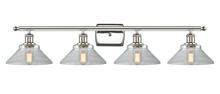 Innovations Lighting 516-4W-PN-G132-LED - Orwell - 4 Light - 38 inch - Polished Nickel - Bath Vanity Light