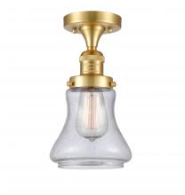 Innovations Lighting 517-1CH-SG-G194-LED - Bellmont - 1 Light - 6 inch - Satin Gold - Semi-Flush Mount