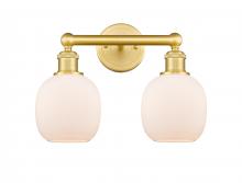 Innovations Lighting 616-2W-SG-G101 - Belfast - 2 Light - 15 inch - Satin Gold - Bath Vanity Light