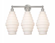 Innovations Lighting 616-3W-SN-G671-8 - Cascade - 3 Light - 26 inch - Satin Nickel - Bath Vanity Light