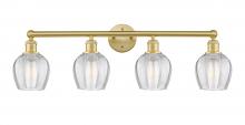 Innovations Lighting 616-4W-SG-G462-6 - Norfolk - 4 Light - 33 inch - Satin Gold - Bath Vanity Light