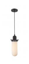 Innovations Lighting 900-1P-BK-CE228-BK-W-LED - Centri - 1 Light - 5 inch - Matte Black - Cord hung - Mini Pendant