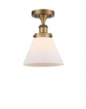 Innovations Lighting 916-1C-BB-G41 - Cone - 1 Light - 8 inch - Brushed Brass - Semi-Flush Mount