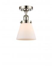 Innovations Lighting 916-1C-PN-G61 - Cone - 1 Light - 6 inch - Polished Nickel - Semi-Flush Mount