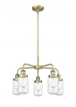 Innovations Lighting 916-5CR-AB-G312 - Dover - 5 Light - 23 inch - Antique Brass - Chandelier