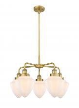 Innovations Lighting 916-5CR-BB-G661-7 - Bullet - 5 Light - 24 inch - Brushed Brass - Chandelier