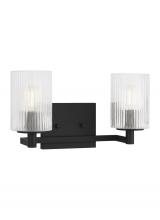 Generation Lighting GLV1042MBK - Two Light Wall/Bath