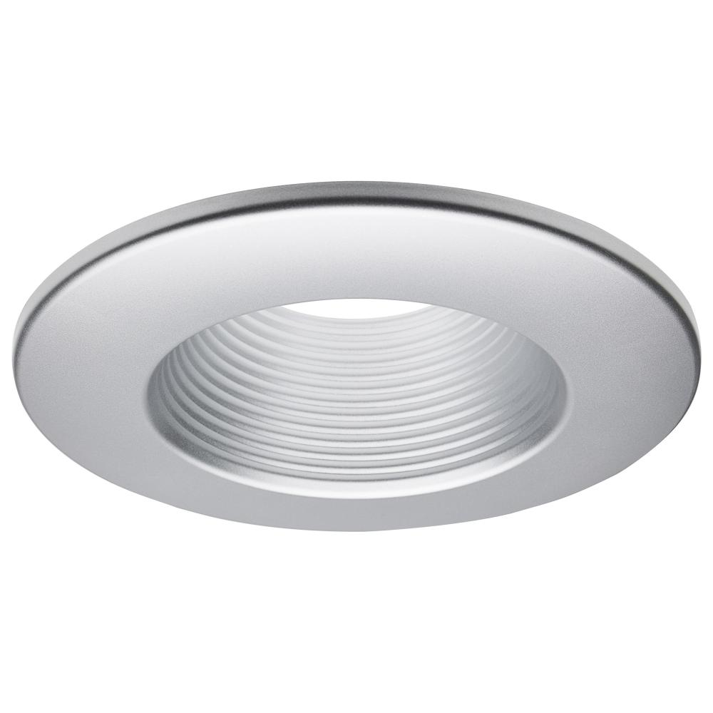 Deep Baffle Trim; 5/6 Inch; Brushed Nickel Finish