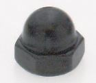 Cap Nuts; 8/32; Black Finish