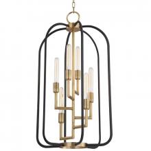 Hudson Valley 8316-AGB - 6 LIGHT CHANDELIER