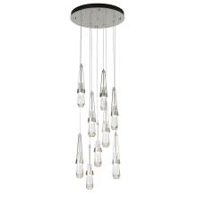 Hubbardton Forge 131108-SKT-STND-85-ZM0434 - Link 9-Light Clear Glass Pendant