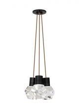 Visual Comfort & Co. Modern Collection 700TDKIRAP3PB-LED930 - Kira Pendant