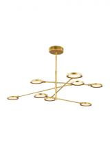 Visual Comfort & Co. Modern Collection 700LSSPCTBR-LED930 - Spectica 8 Chandelier