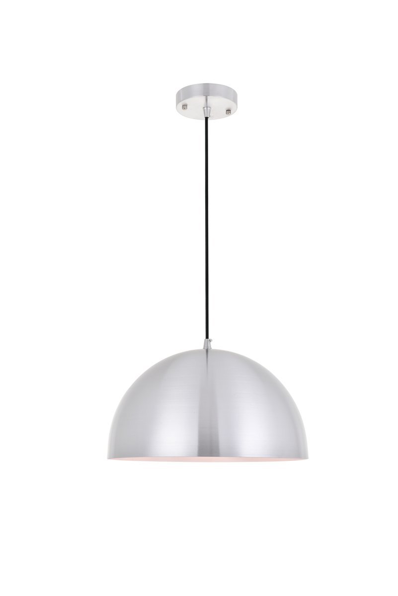 Forte 1 light brushed nickel Pendant