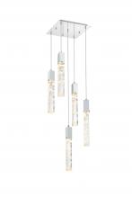 Elegant 2088D16C - Aurora 16 inch Pendant in Chrome