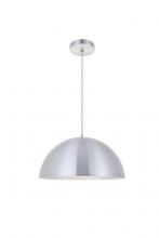 Elegant LDPD2042BN - Circa 1 Light Burnished Nickel Pendant