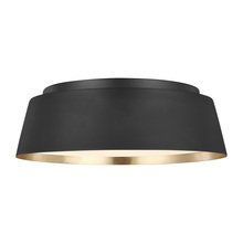 Visual Comfort & Co. Studio Collection EF1003MBK - Asher Medium Flush Mount