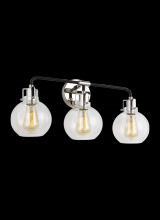 Visual Comfort & Co. Studio Collection VS24403PN/TXB - Clara 3 - Light Vanity