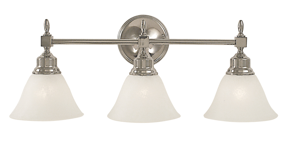 3-Light Brushed Nickel Taylor Sconce