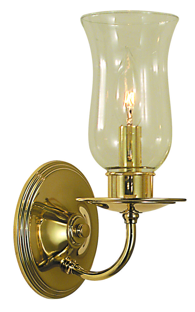 1-Light Satin Pewter Jamestown Sconce