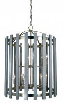 Framburg 5128 PN - 12-Light Arcadia Foyer Chandelier