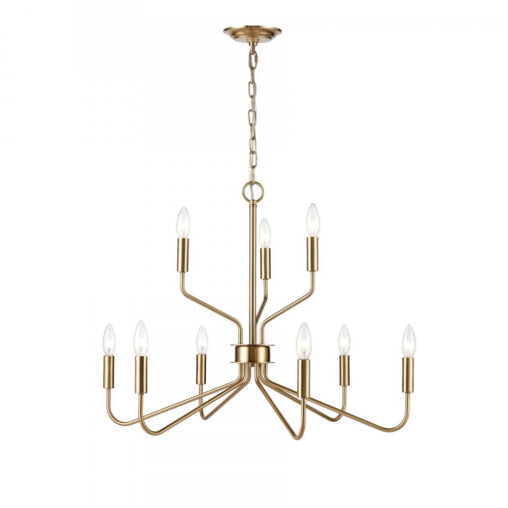 Genista 28'' Wide 9-Light Chandelier