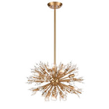 ELK Home 12765/15 - Starburst 20'' Wide 15-Light Chandelier - Satin Brass