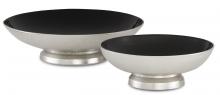 Currey 1200-0251 - Varu Black Bowl Set of 2