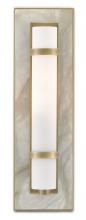 Currey 5800-0016 - Bruneau Brass Wall Sconce