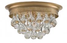 Currey 9999-0002 - Worthing Brass Flush Mount